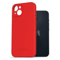 AlzaGuard Matte TPU Case pro iPhone 14 červený