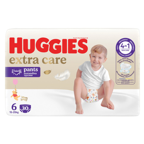 HUGGIES Dětské plenky Extra Care Pants 6 velikost 15-25 kg 30 kusů