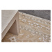 Diamond Carpets koberce Ručně vázaný kusový koberec DCM III DESP HK15 White Mix - 80x150 cm
