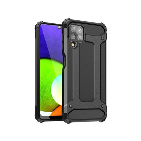 Hybrid Armor plastový kryt na Samsung Galaxy A22 4G, černý