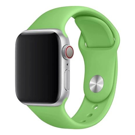 FIXED Silicone Strap set silikonových řemínků Apple Watch 38/40/41mm zelený
