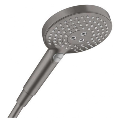 HANSGROHE Raindance Select S Sprchová hlavice 120, 3 proudy, kartáčovaný černý chrom 26530340