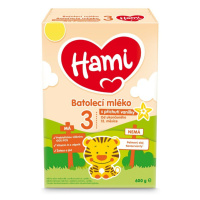 HAMI 3 Batolecí mléko s příchutí vanilky od ukončeného 12. měsíce 600 g