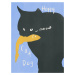 Ilustrace Happy Cat, Little Dean, (30 x 40 cm)
