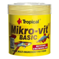 Tropical Mikro-vit  Basic 50ml/32g základní krmivo pro rybí násadu