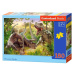 mamido Puzzle 180 dílků Bitva dinosaurů