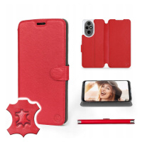 Pouzdro Mobiwear pro Huawei Honor 200 Red Leather