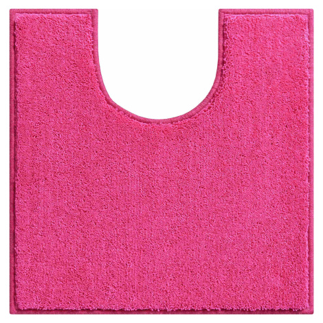 GRUND Koupelnová předložka ROMAN růžová Rozměr: 50x50 cm s výřezem pro WC