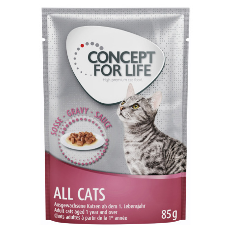 Concept for Life Outdoor Cats – vylepšená receptura - Nový doplněk: 12 x 85 g Concept for Life A