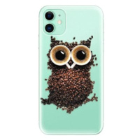 iSaprio Owl And Coffee pro iPhone 11