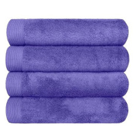 SCANquilt ručník MODAL SOFT levandulová 50 × 100 cm