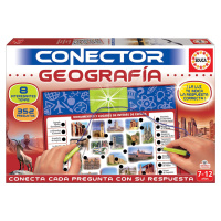 Společenská hra Conector zeměpis Geografia Educa španělsky 352 otázek od 7–12 let