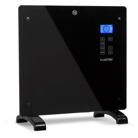 Klarstein Norderney, konvektor, termostat, časovač, 1000 W, 20 m², černý