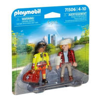 Playmobil 71506 duopack záchranářka s pacientem