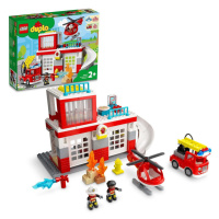 Lego Hasičská stanice a vrtulník