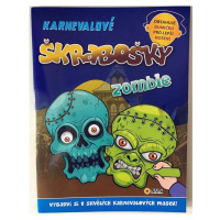 Karnevalové škrabošky - Zombie