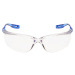 3M Ochranné brýle Tora™ CCS, povrchová úprava proti poškrábání, proti mlžení, straničky modré, č