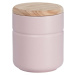 Růžová porcelánová dóza s dřevěným víkem Maxwell & Williams Tint, 600 ml