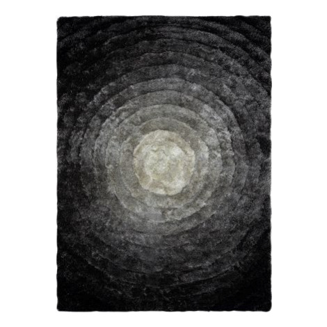 Kusový koberec Flim 008-B2 Circles grey FOR LIVING