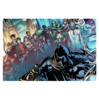 Umělecký tisk Batman and Titans, (40 x 26.7 cm)