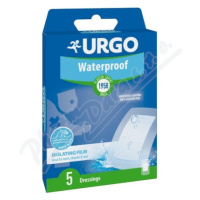 URGO WATERPROOF Voděodolná náplast 10x6cm 5ks NOVÁ