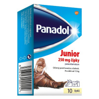 PANADOL Junior rektální čípky SUP 10 x 250 mg