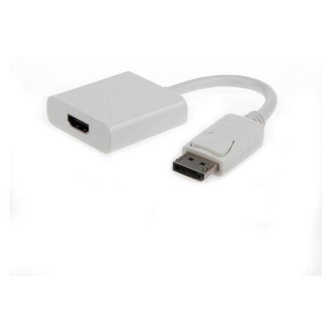 Kabel CABLEXPERT A-DPM-HDMIF-002-W red. Displayport na HDMI, M/F, bílá GEMBIRD