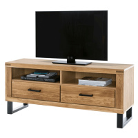 Televizní stolek Cromo, malý, dub
