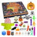 mamido  Halloweenský kalendář Pop It Fidget Toys Dýně