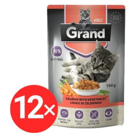 Grand Losos se zeleninou 12 × 100 g