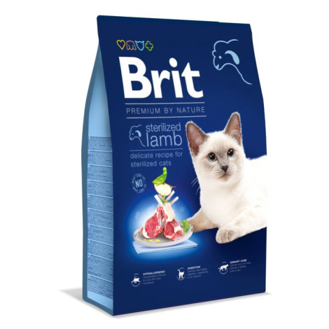 Brit Premium by Nature Cat Sterilized Lamb - 8kg