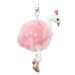 Plyšová labuť kľúčenka Pink Swan Key Ring Histoire d’ Ours ružová 12 cm HO2783