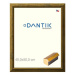 DANTIK rámeček 40 × 50, Forgia Gold plexi čiré