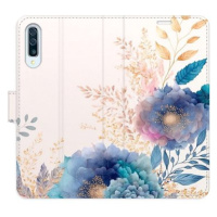 iSaprio flip pouzdro Ornamental Flowers 03 pro Samsung Galaxy A50