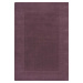 Tmavě fialový ručně tkaný vlněný koberec 200x290 cm Border – Flair Rugs