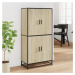 vidaXL Skříň highboard dub sonoma 68 x 35 x 139 cm kompozitní dřevo