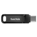 SanDisk Flash Disk 64GB Ultra Dual Drive Go, USB-C 3.2, Černá