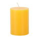 Provence Rustikální svíčka 10cm žlutá