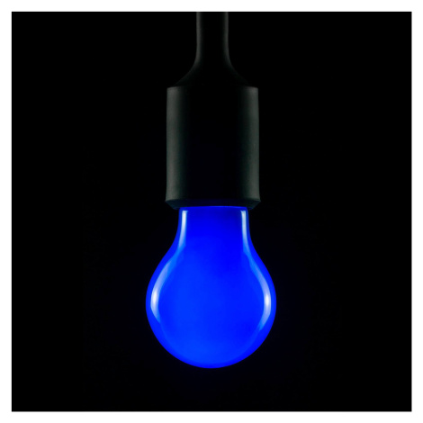 Segula E27 2W LED žárovka modrá stmívací