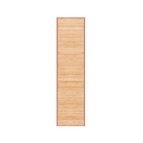 Bambusový koberec 80x300 cm hnědý SHUMEE
