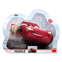 Puzzle Cars 3 Blesk McQueen 25 dílků deskové DINO