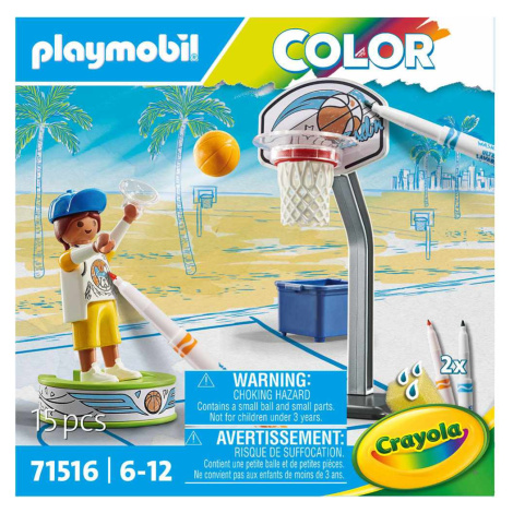 Playmobil 71516 skater s basketbalovým míčem