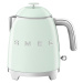 Rychlovarná konvice Smeg 50's style KLF05PGEU / 1400 W / 0,8 l / pastelově zelená Varianta: ivi2