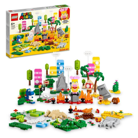 Lego® super mario™ 71418 tvořivý box – set pro tvůrce