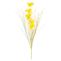 Umělé luční květy 50 cm, žlutá
