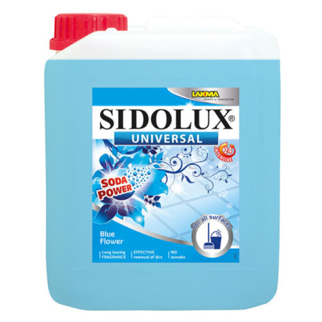 Sidolux Universal Modré květiny 5l