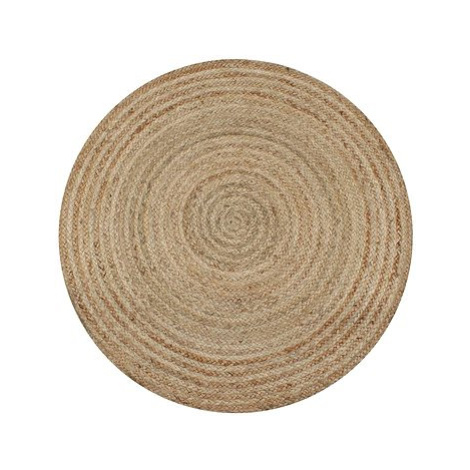 Kusový koberec ze splétané juty 150 cm kulatý SHUMEE