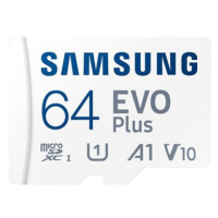 Samsung MicroSDXC 64GB EVO Plus + SD adaptér