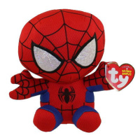 Meteor TY Beanie Babies Marvel SPIDERMAN, 15 cm