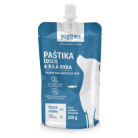 Yoggies paštika - losos a bílá ryba 120g